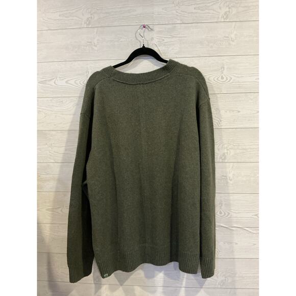 Lululemon Men’s Relaxed-Fit Knit Sweater – Size XXL Dark Forest - Picture 3 of 5